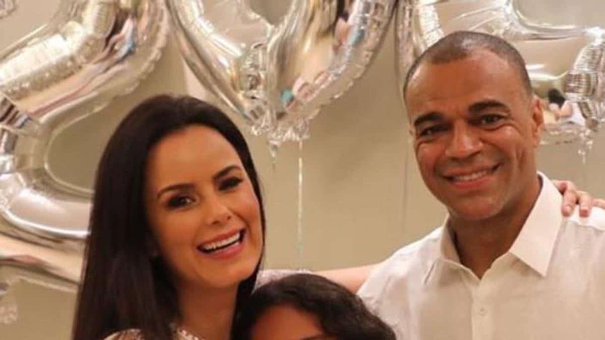 Festa de 15 anos! Roupa da filha de Luciele Camargo e Denilson rouba a cena: ‘Gente…’