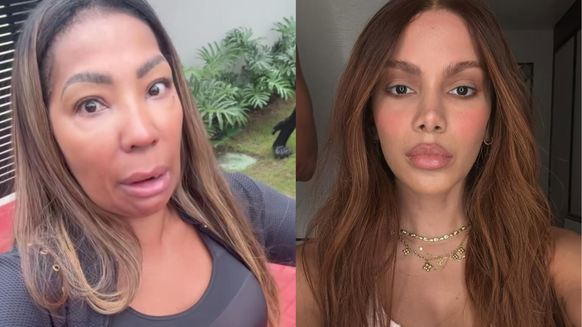 Mãe de Ludmilla alfineta Anitta com vídeo ‘sem filtro’ e reacende treta nas redes