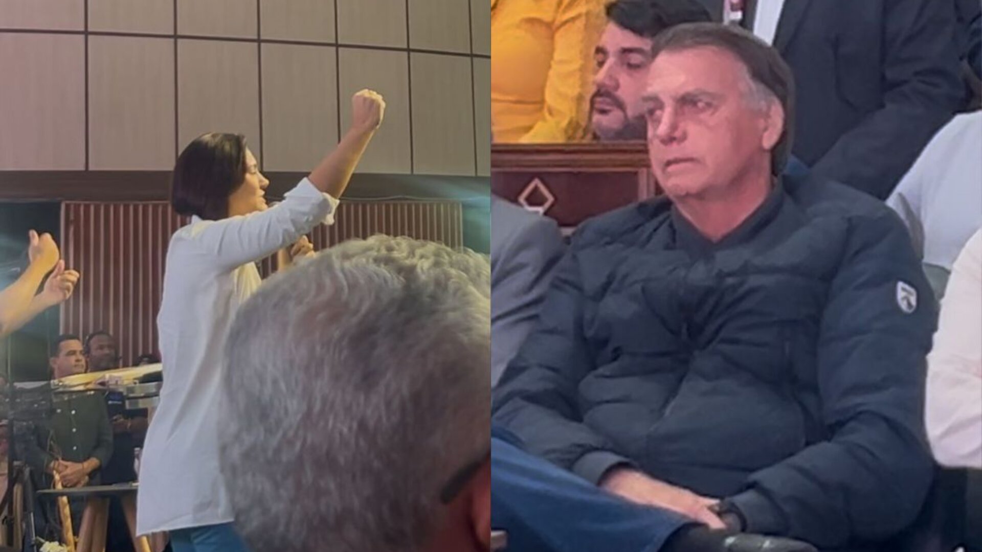 Fervorosa! Michelle defende Bolsonaro na igreja e é detonada: ‘Que teatro feio’
