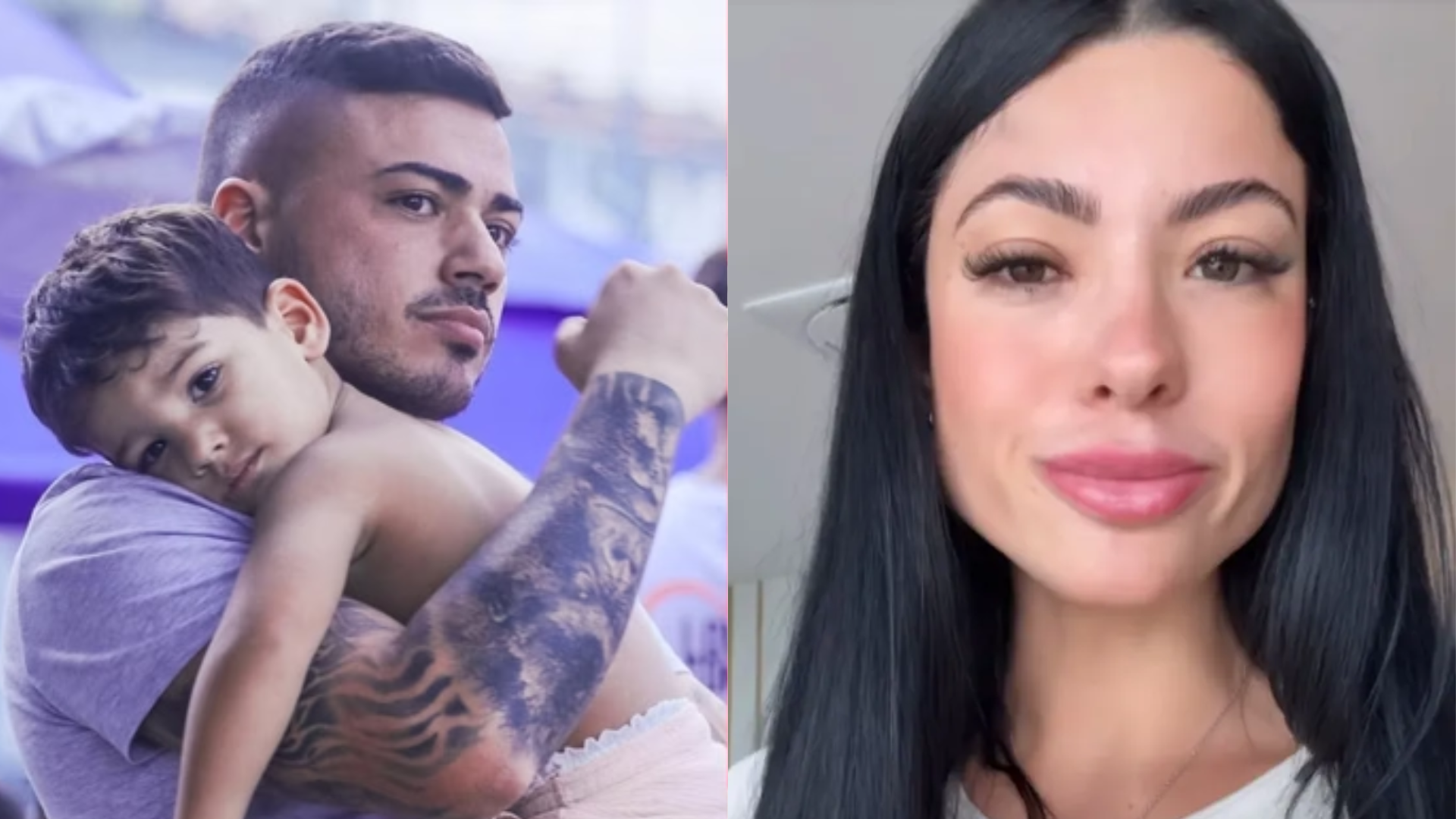 Rayane Figliuzzi, atual de Belo, é acusada de abandonar o filho: ‘Abandonou comigo’