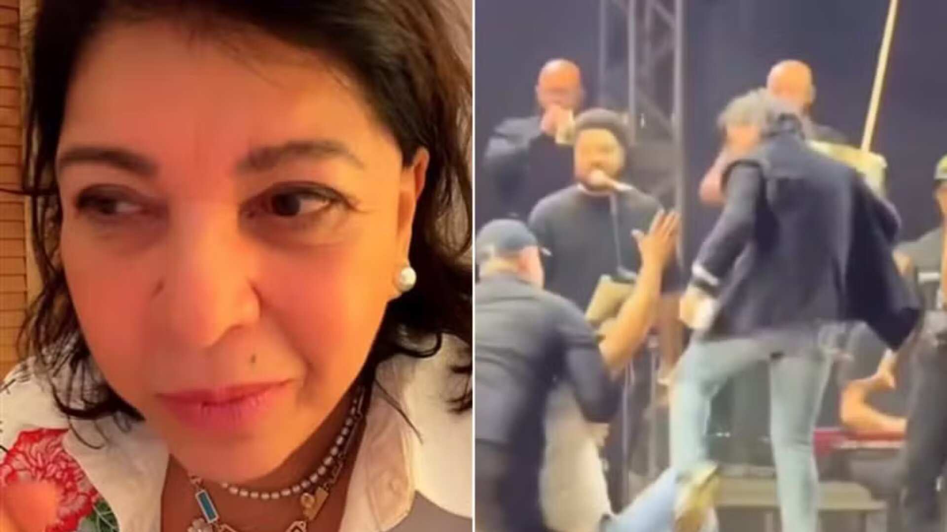 Agrediu? Roberta Miranda quebra silêncio e explica confusão em show: ‘Assustei’