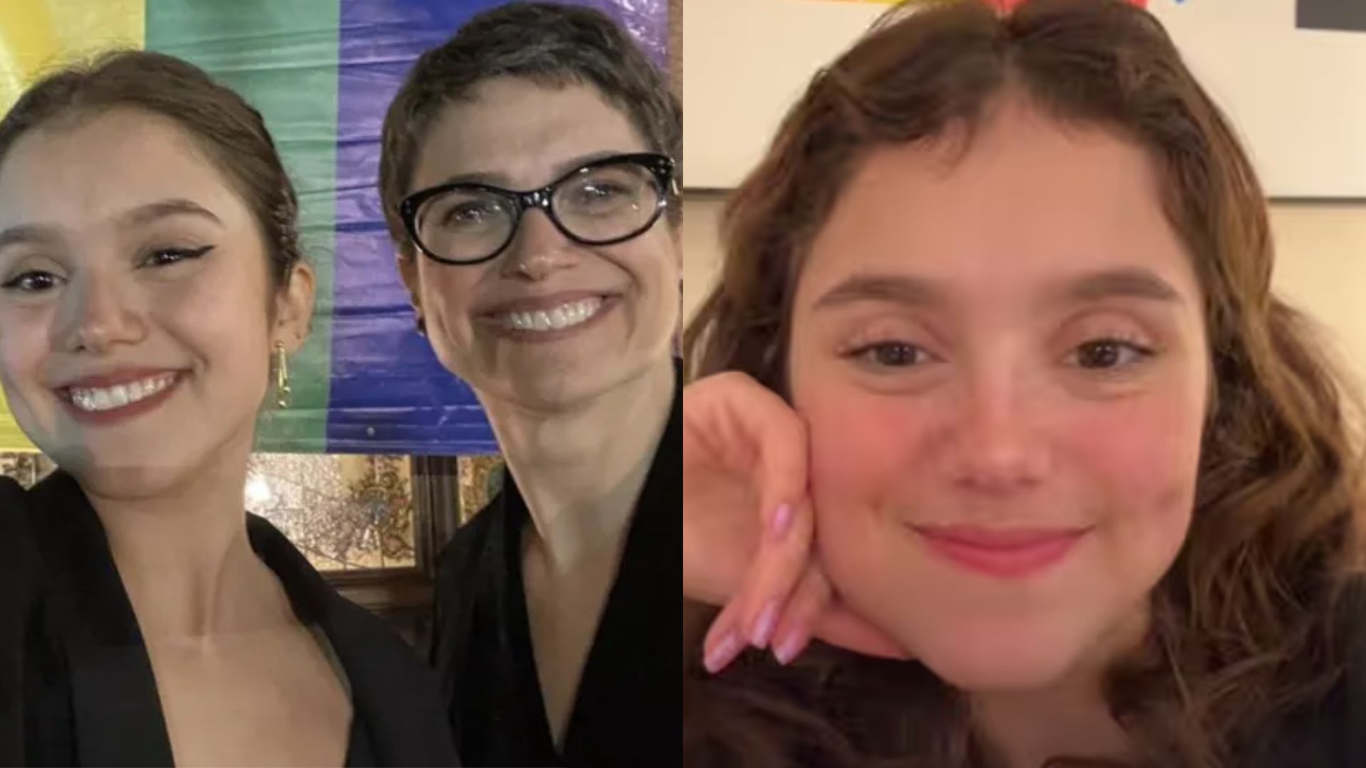 Filha de Sandra Annenberg surge aos beijos com mulher e agita a web: ‘Lindas’