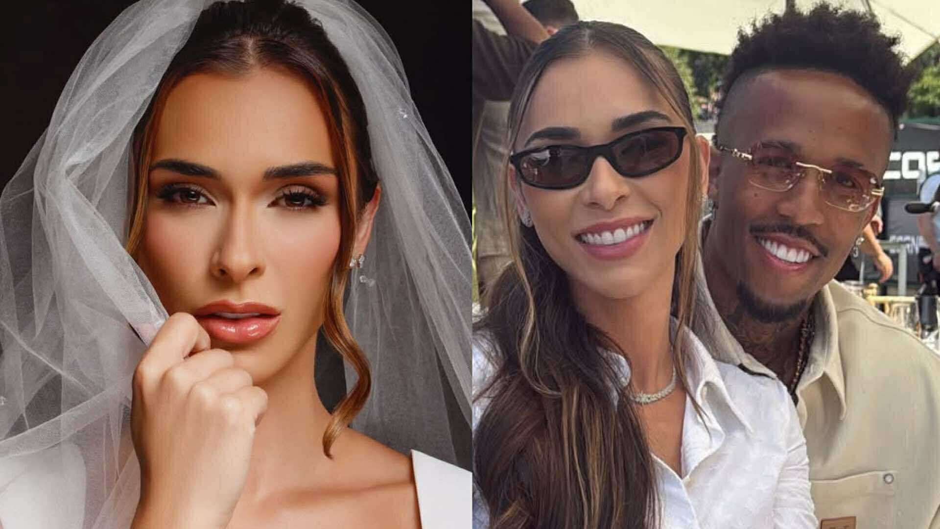 Lingerie? Vestido de noiva de Tainá Castro dá o que falar: ‘Vulgar’
