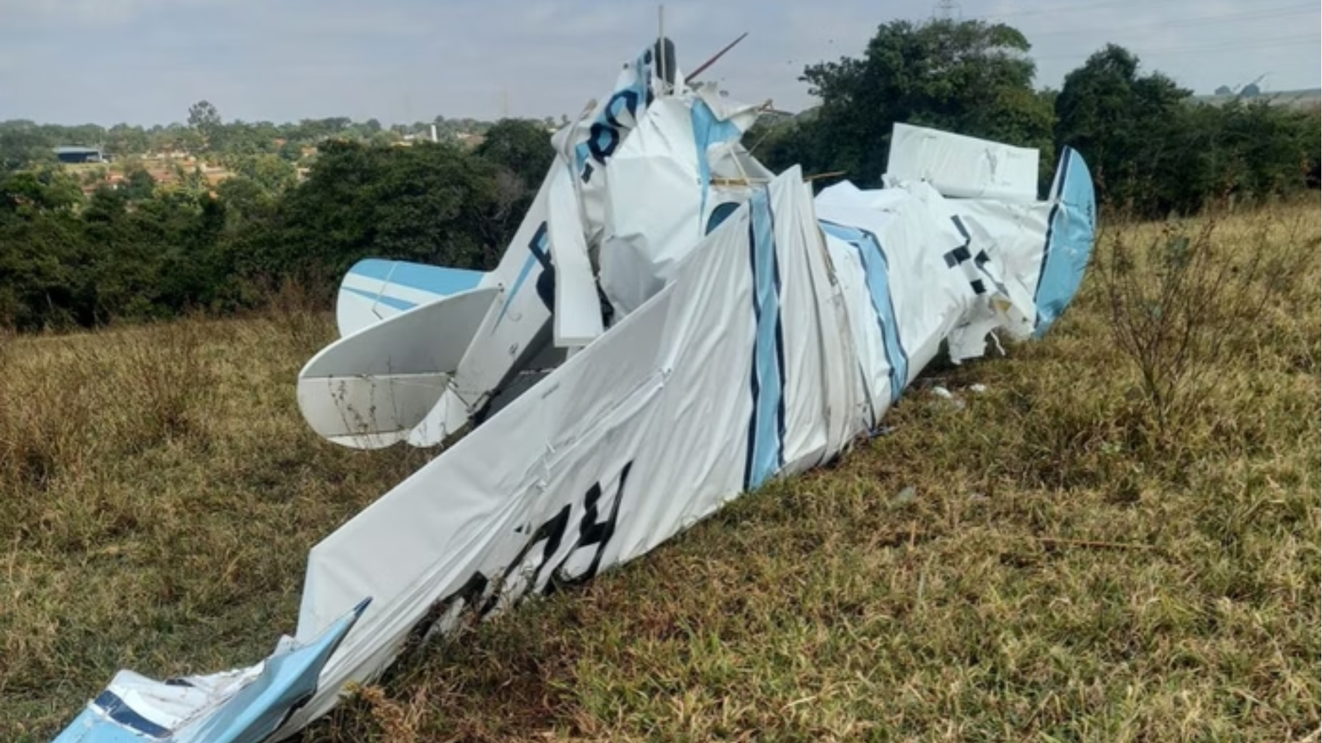 Tragédia: Queda de avião em São José do Rio Preto deixa dois mortos