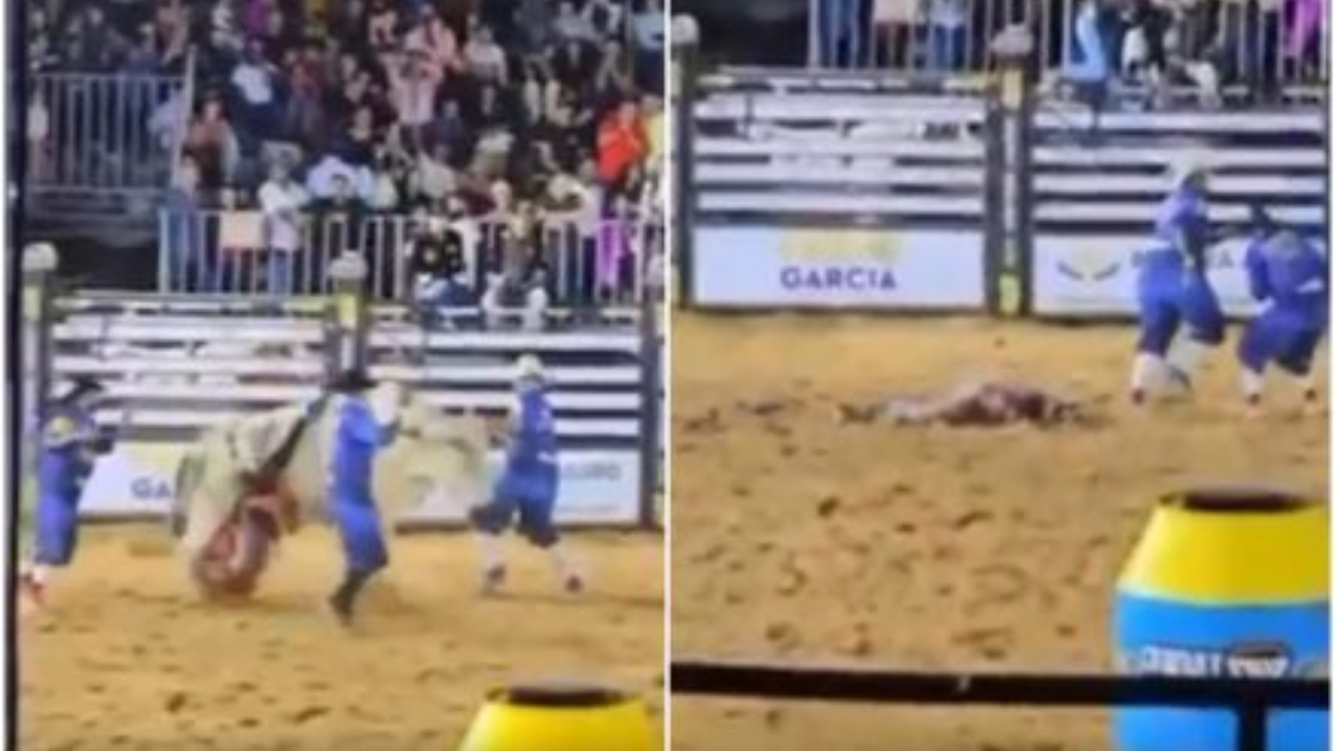 Vídeo: Peão morre após ser pisoteado por touro em rodeio