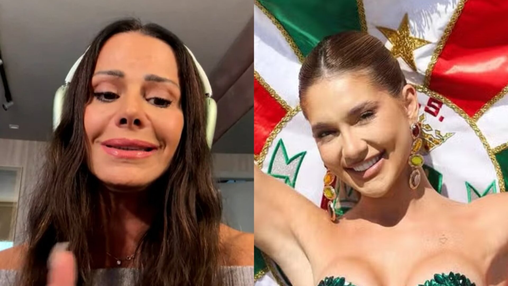 Viviane Araújo reage e dá opinião sincera sobre Virginia na Grande Rio
