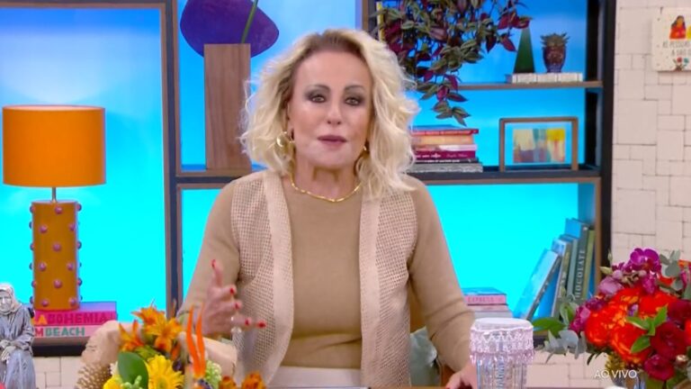Ana Maria Braga revela que vai ficar fora do Mais Você e anuncia substituta: ‘Último dia’