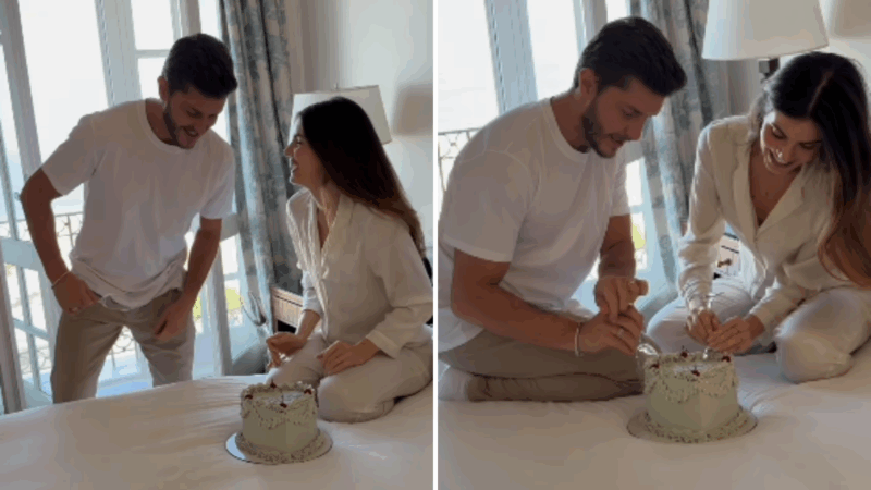 Camila Queiroz e Klebber Toledo anunciam sexo do primeiro bebê que estão esperando