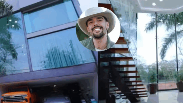 PURO LUXO! Luan Pereira abre as portas da sua mansão e mostra até TV no banheiro