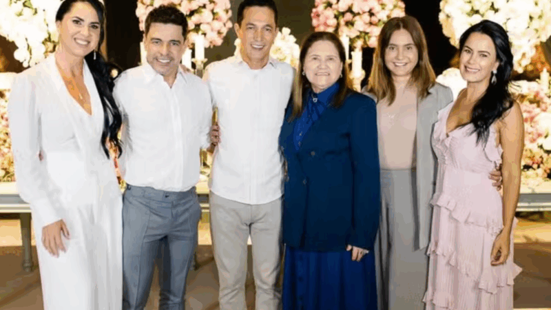 Ele não foi? Luciano Camargo é criticado pela ausência em eventos da família
