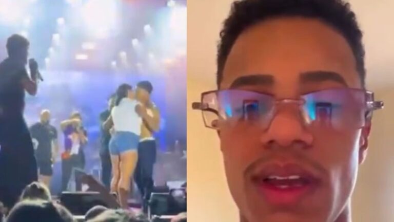 ARREPENDEU? Homem que traiu a namorada no show de Nattan se pronuncia
