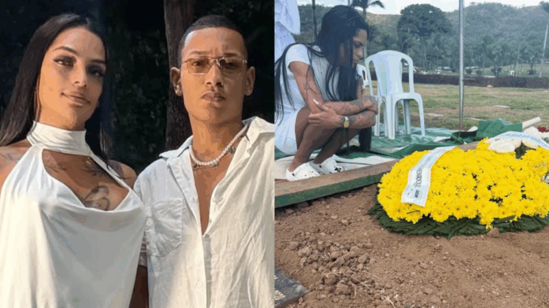 Influenciadora desabafa em último adeus a marido: ‘Foi desesperador’