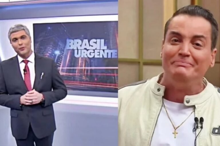 Joel Datena choca Leo Dias ao fazer revelação inusitada ao vivo: ‘Calcinha?’