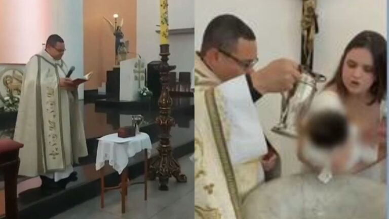 Gente! Saiba o nome da menina que o padre se recusou a dizer no batismo