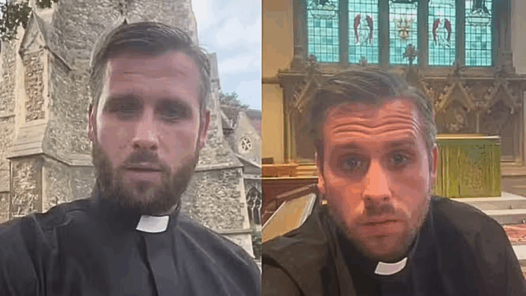‘Padre gato’ recebe cantadas na web após fazer vídeo apresentando igreja: ‘Quero pecar’
