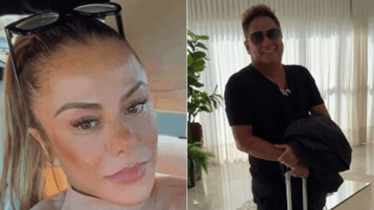Poliana Rocha reclama de momento difícil no casamento com Leonardo: ‘Não fica’
