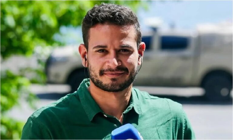Repórter da Record se apavora com palavrão ao vivo: ‘Pelo amor de Deus’