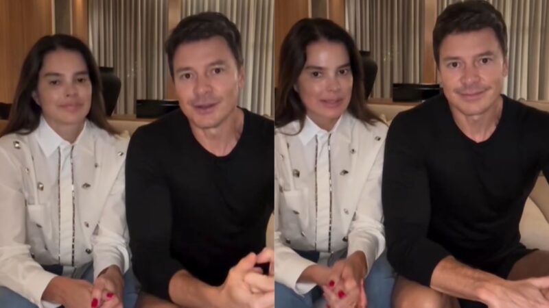 Vera Viel e Rodrigo Faro relatam susto após diagnóstico: ‘Mais uma vez’