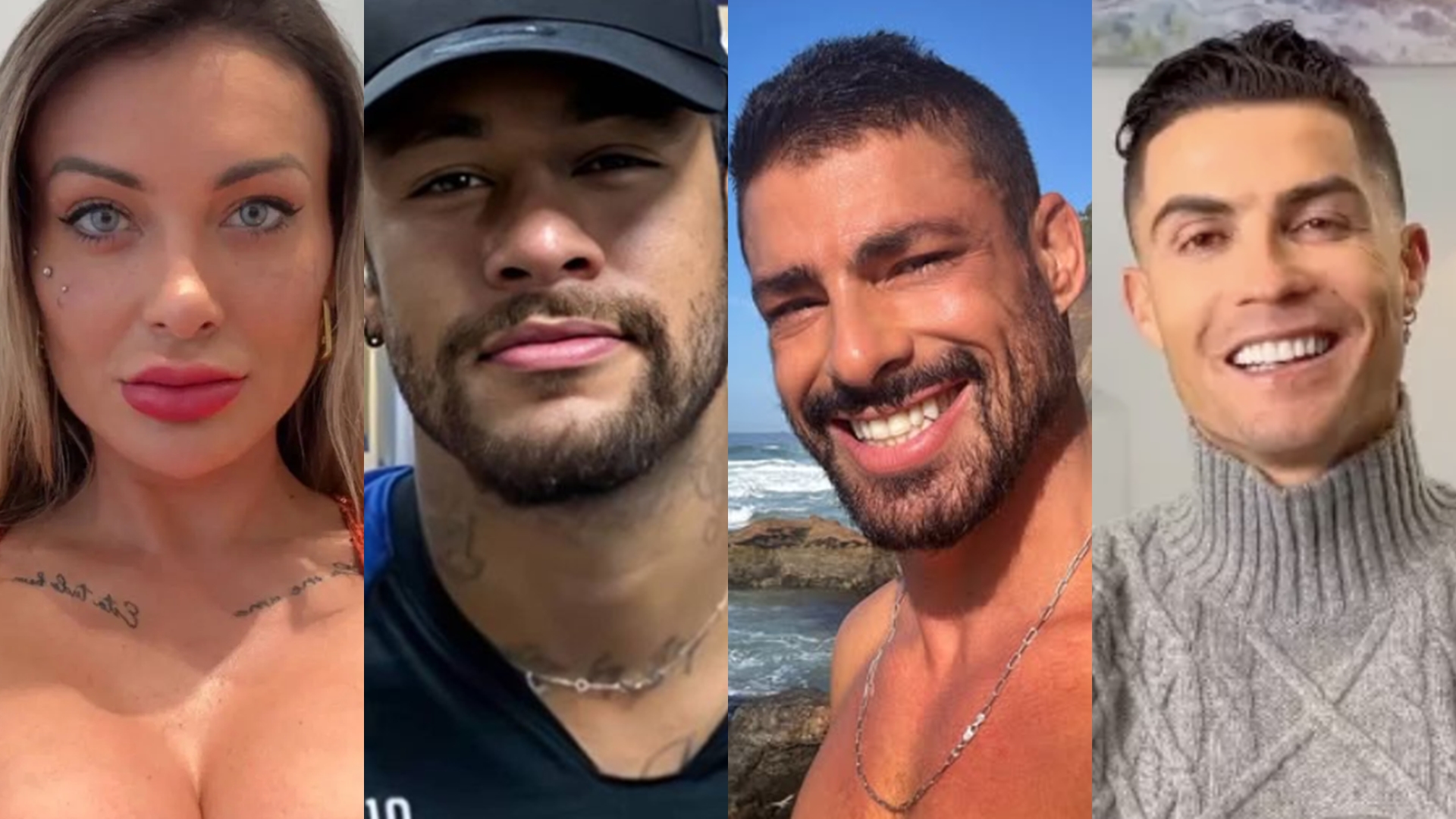 Neymar, Cauã Reymond ou Cristiano Ronaldo? Andressa Urach revela famoso com melhor performance na cama