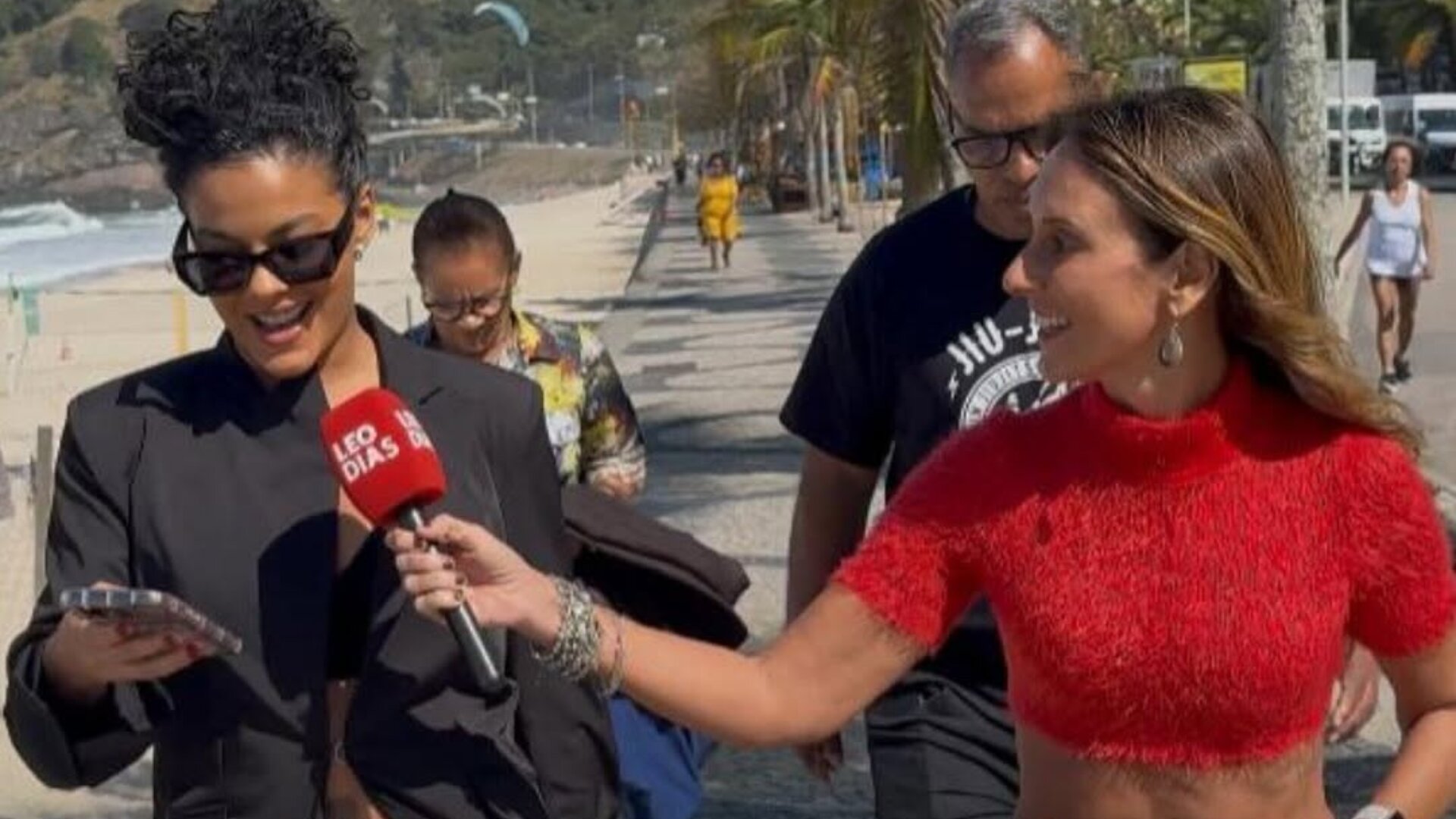 Estrelismo? Bella Campos ignora repórter e é detonada: ‘Arrogante’