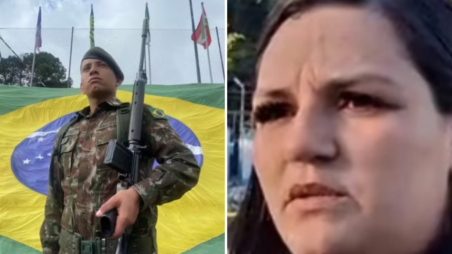 Caso Sargento: Vizinha diz que ele empurrou a esposa da escada enquanto ela estava grávida