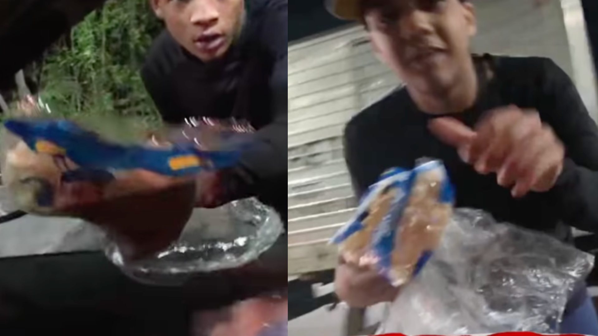 Flagrados ao vivo! Influenciador é furtado por ambulantes em live na Avenida Brasil