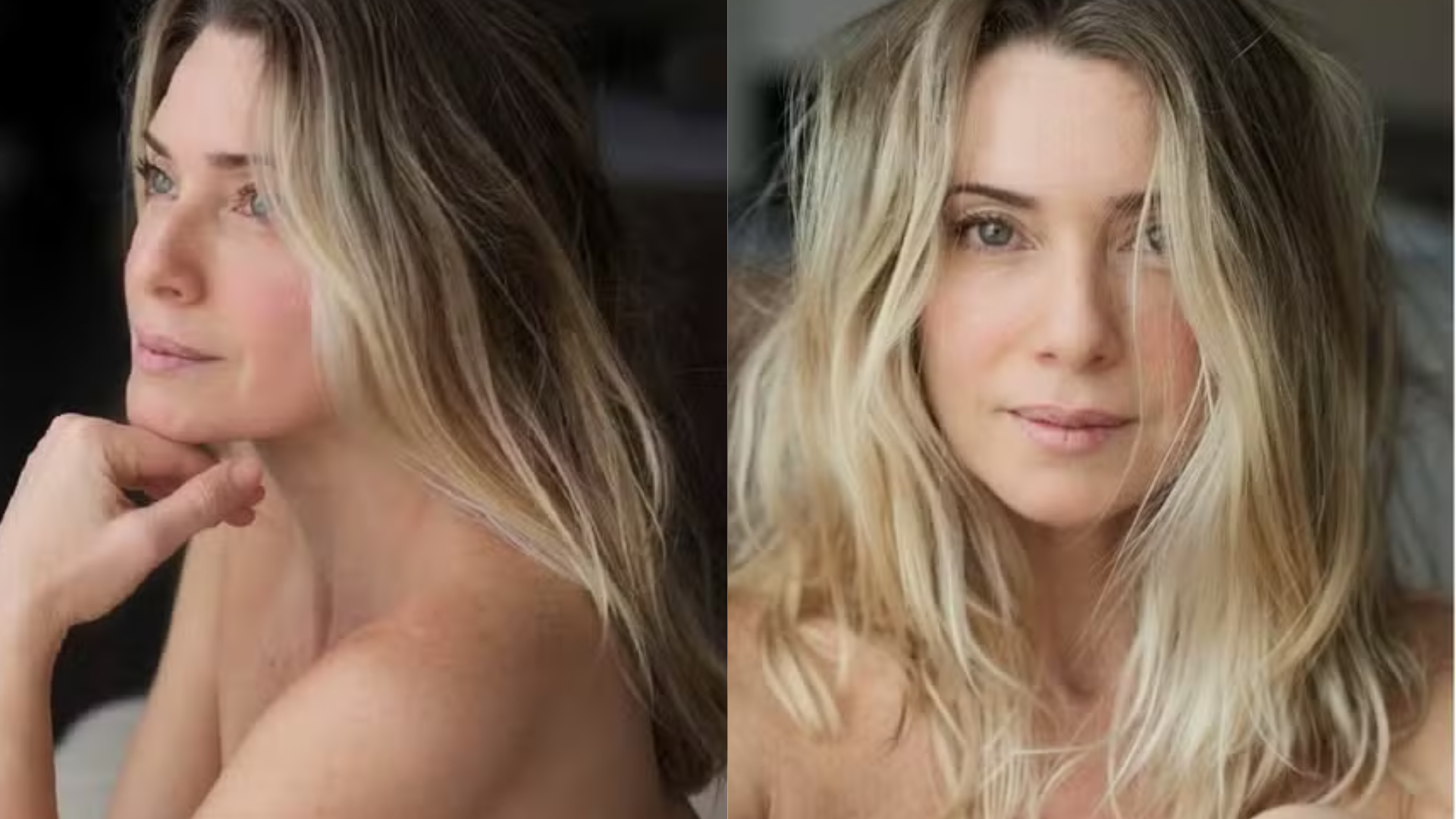 Letícia Spiller faz ensaio pelada e se declara para fotógrafa: ‘Pra ela, eu faço nudes’