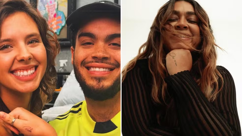 Filho e sobrinha fazem tatuagem para Preta Gil; veja reação da web: ‘Pára…’