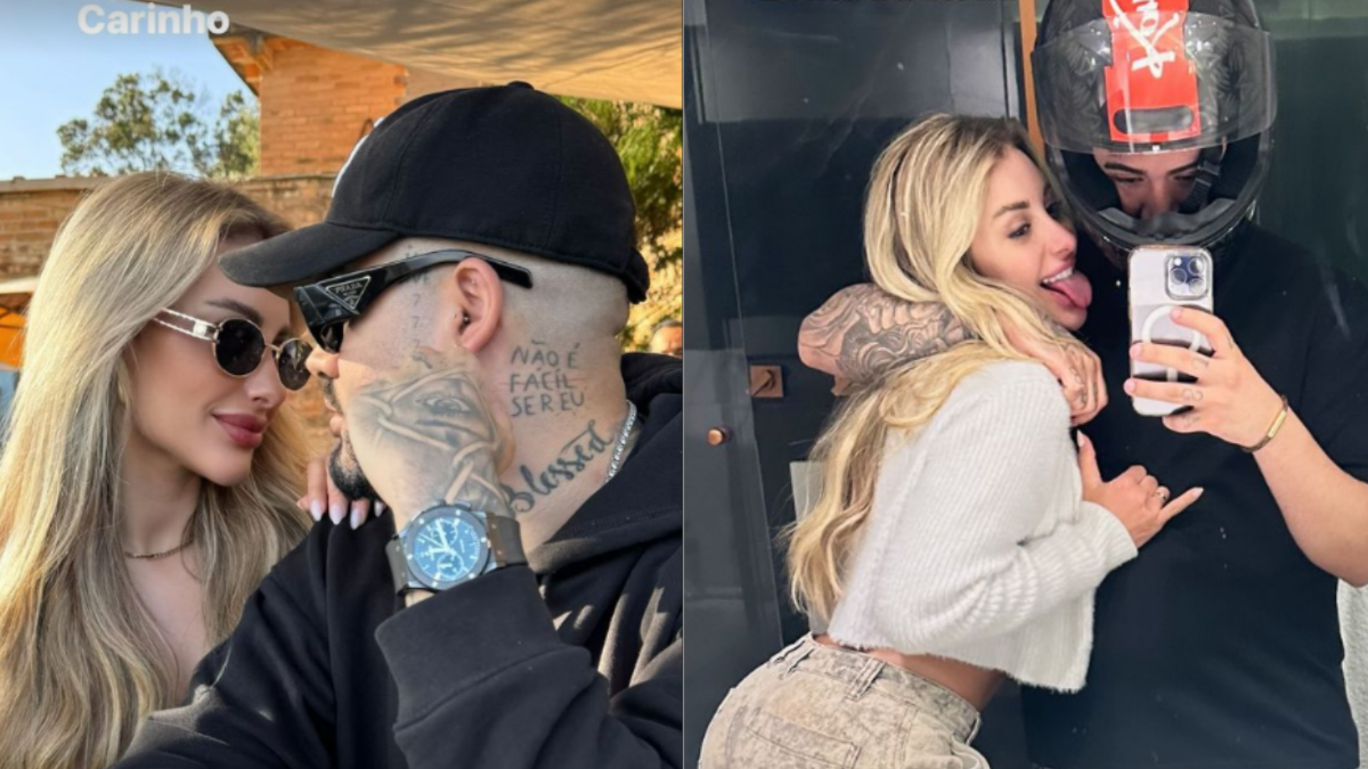 Sem querer? Namorada de Kevinho posta foto íntima no perfil do cantor