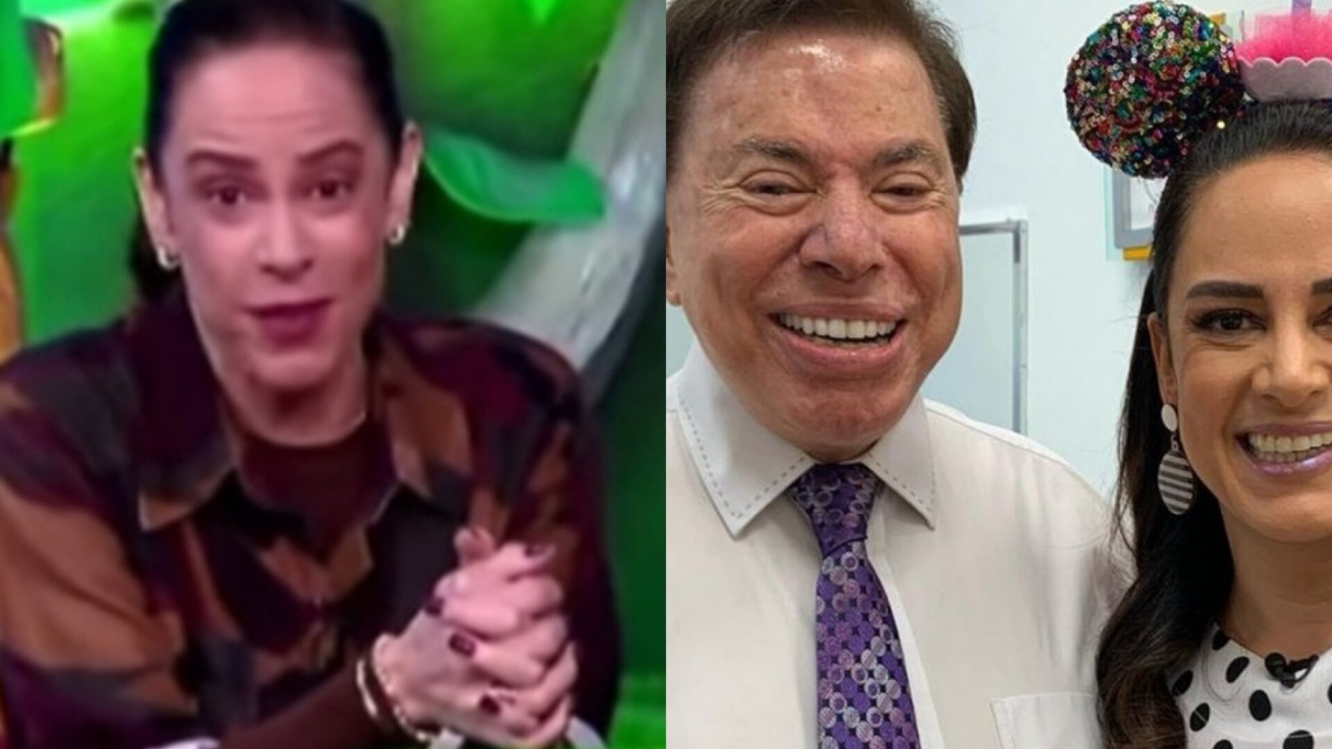 Silvia Abravanel chora ao falar sobre Silvio Santos: ‘Não vai ser um dia fácil’