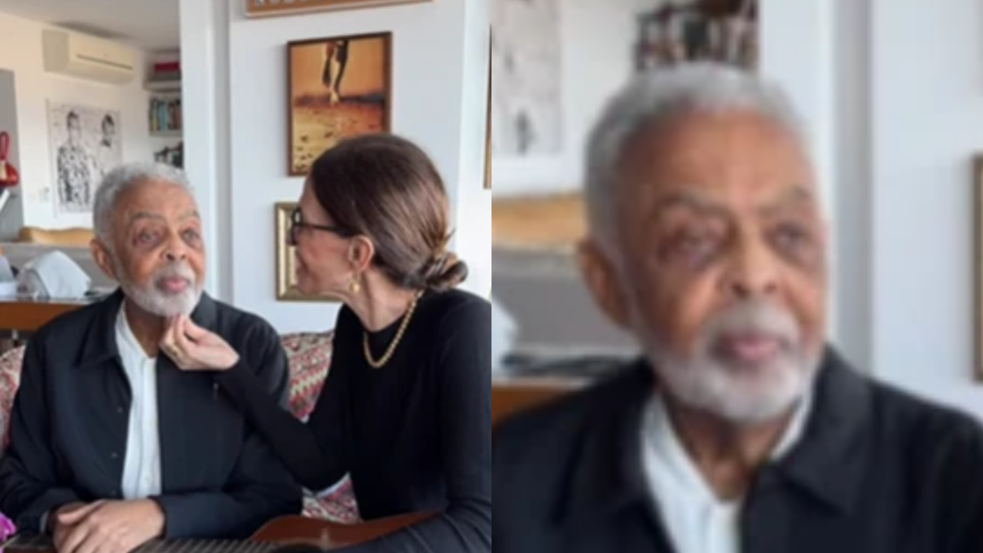 Vídeo de Gilberto Gil preocupa fãs após morte da filha