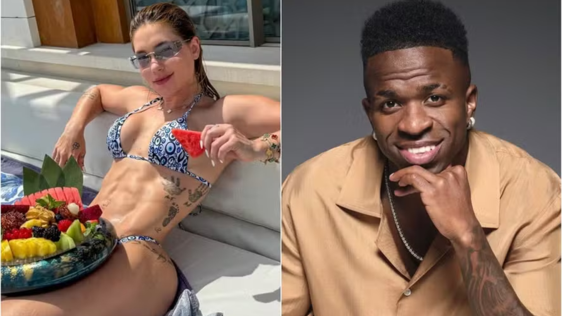 Vini Jr. curte foto de Virginia de biquíni e aumenta rumores sobre possível affair