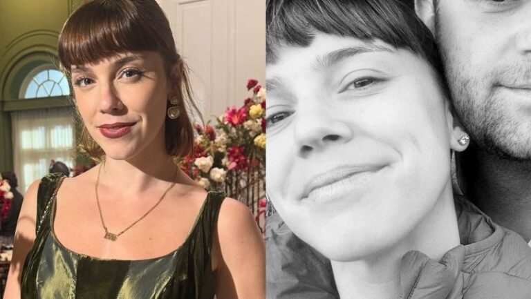 Quem é? Alice Wegmann compartilha foto rara com o namorado e se declara