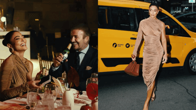 Amigos? Juliana Paes e David Beckham jantam juntos em Nova Iorque