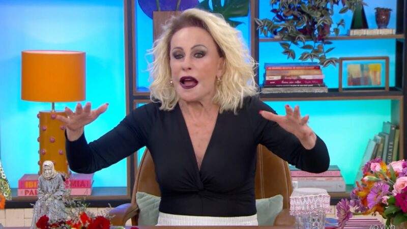 Ana Maria Braga comete gafe no ‘Mais Você’ e solta palavrão ao vivo