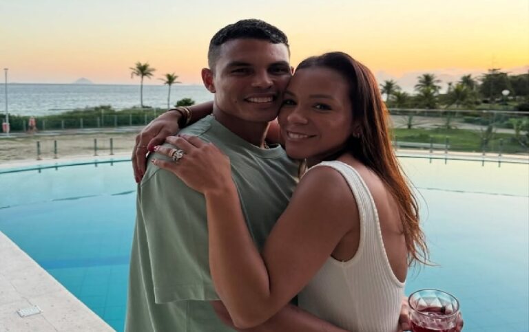 Belle Silva revela segredo para manter casamento à distância com Thiago Silva