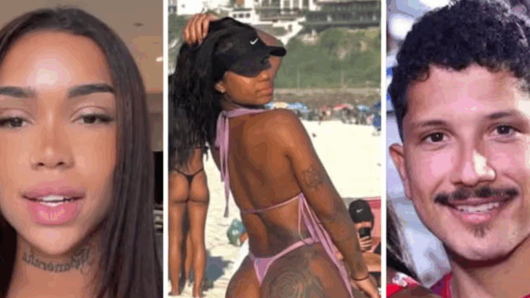 Traiu? Mulher quebra silêncio após ter foto de biquíni divulgada por namorado de Iza