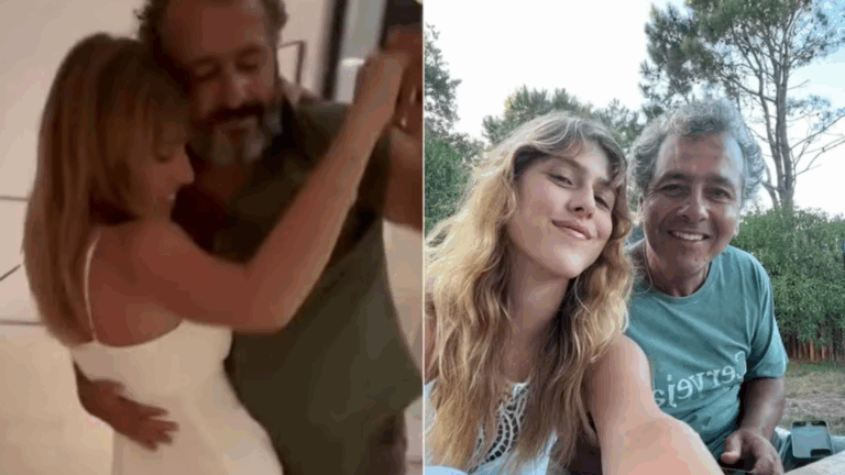 Marcos Palmeira comemora 18 anos da filha com forró ao lado da jovem: ‘Alegria e luz’