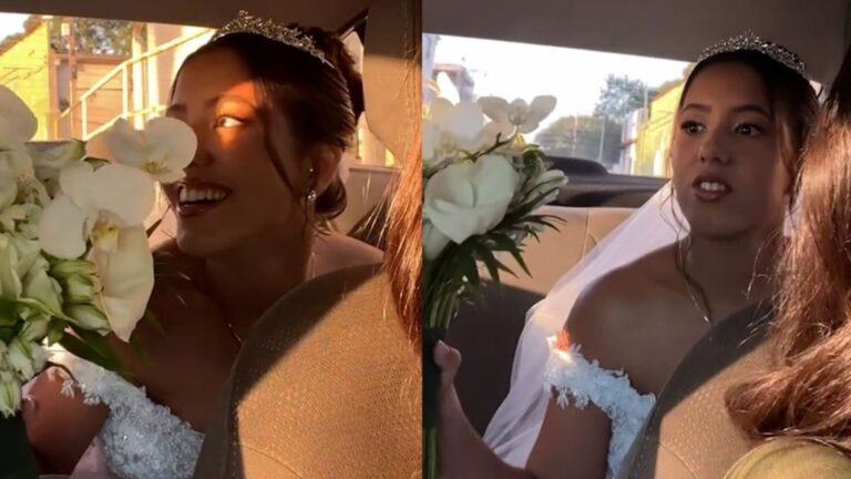 Noiva explode nas redes ao ver madrasta de branco em seu casamento: ‘Vou jogar vinho’
