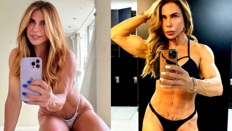 ‘Vovó fitness’ de 55 anos, Andréa Sunshine revela segredo para prazer duradouro: ‘Sente muito’
