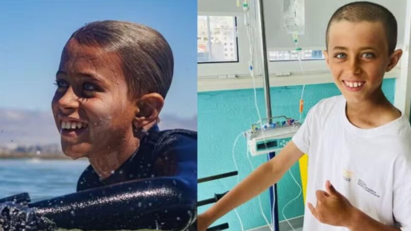 Menino de 12 anos morre após lutar contra um câncer no cérebro