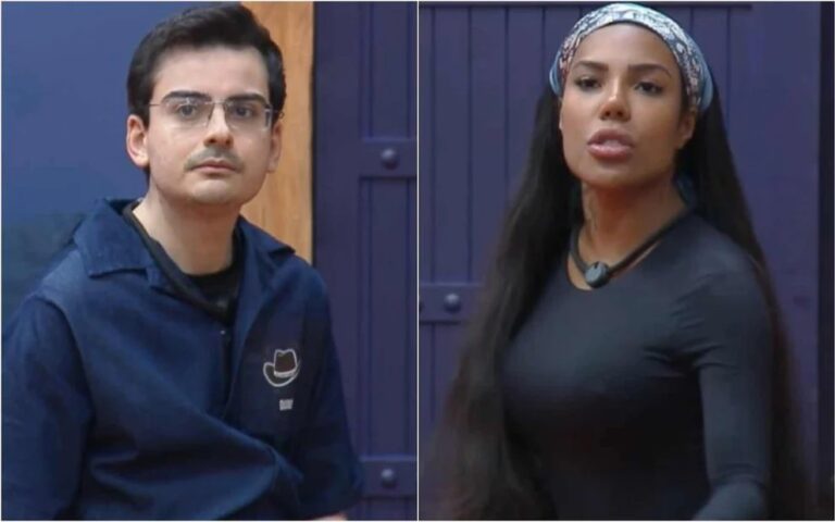 ‘A Fazenda 17’: Xingado de ‘traidor’, Dudu chama Carol de ‘dondoca’