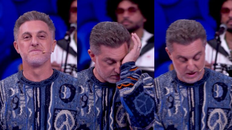 Em momento raro, Luciano Huck chora no Domingão por motivo comovente