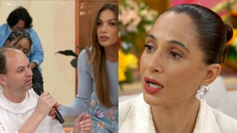 Homem ‘engana’ Patrícia Poeta e espanta Camila Pitanga com recado ao vivo no Encontro: ‘Queria pedir’