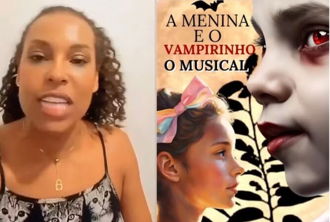 Ex-BBB Sol Veiga denuncia racismo em cartaz de peça: ‘Foto de menina branca’