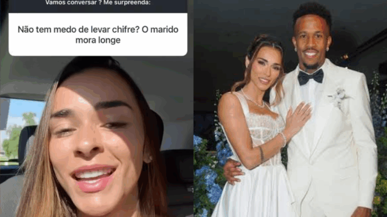 Tainá Castro abre o jogo sobre medo de ser traída por Éder Militão: ‘Ninguém sai de casa’