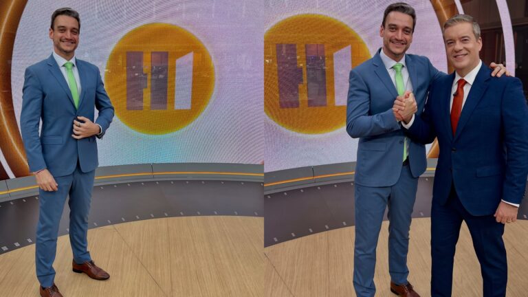 Tiago Scheuer se manifesta sobre assumir o Hora 1 e manda recado para colega que vai substituir: ‘Cuidarei’