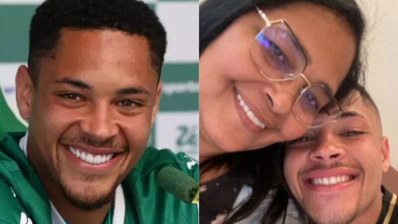 Mãe do jogador Vitor Roque reage após ser chamada de ‘vagabunda’: ‘Ingratidão’
