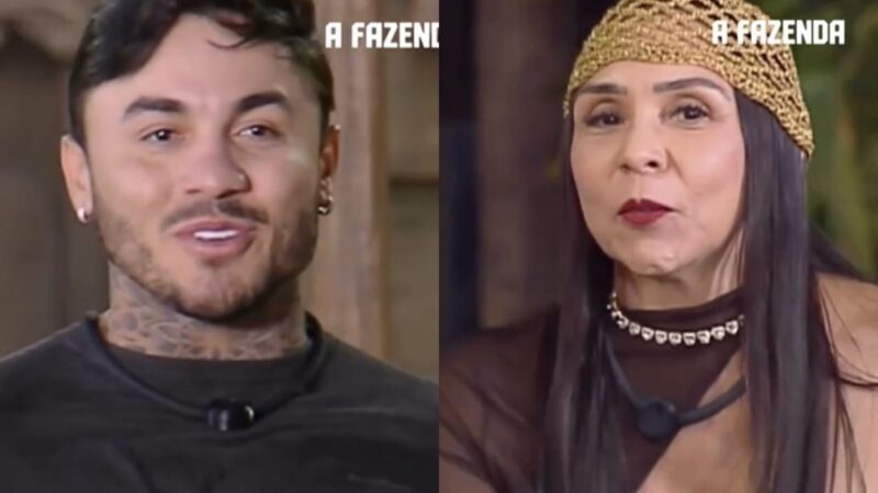 ‘A Fazenda 17’: Wallas e Yoná protagonizam barraco na sede: ‘Você é imatura’