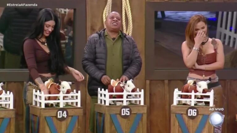 Estreia de ‘A Fazenda 17’ tem prova com participantes tirando dinheiro um do outro